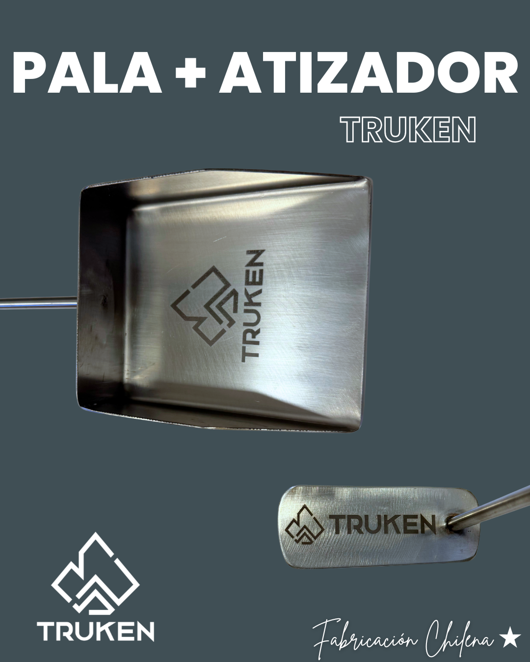 Kit Maestro – Disco + Caja de Madera + Set Pala & Atizador