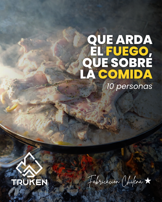 Kit Maestro – Disco + Caja de Madera + Set Pala & Atizador