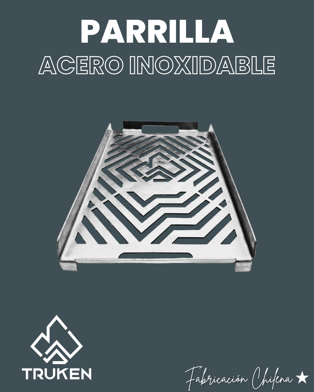 Parrilla Truken Acero Inoxidable