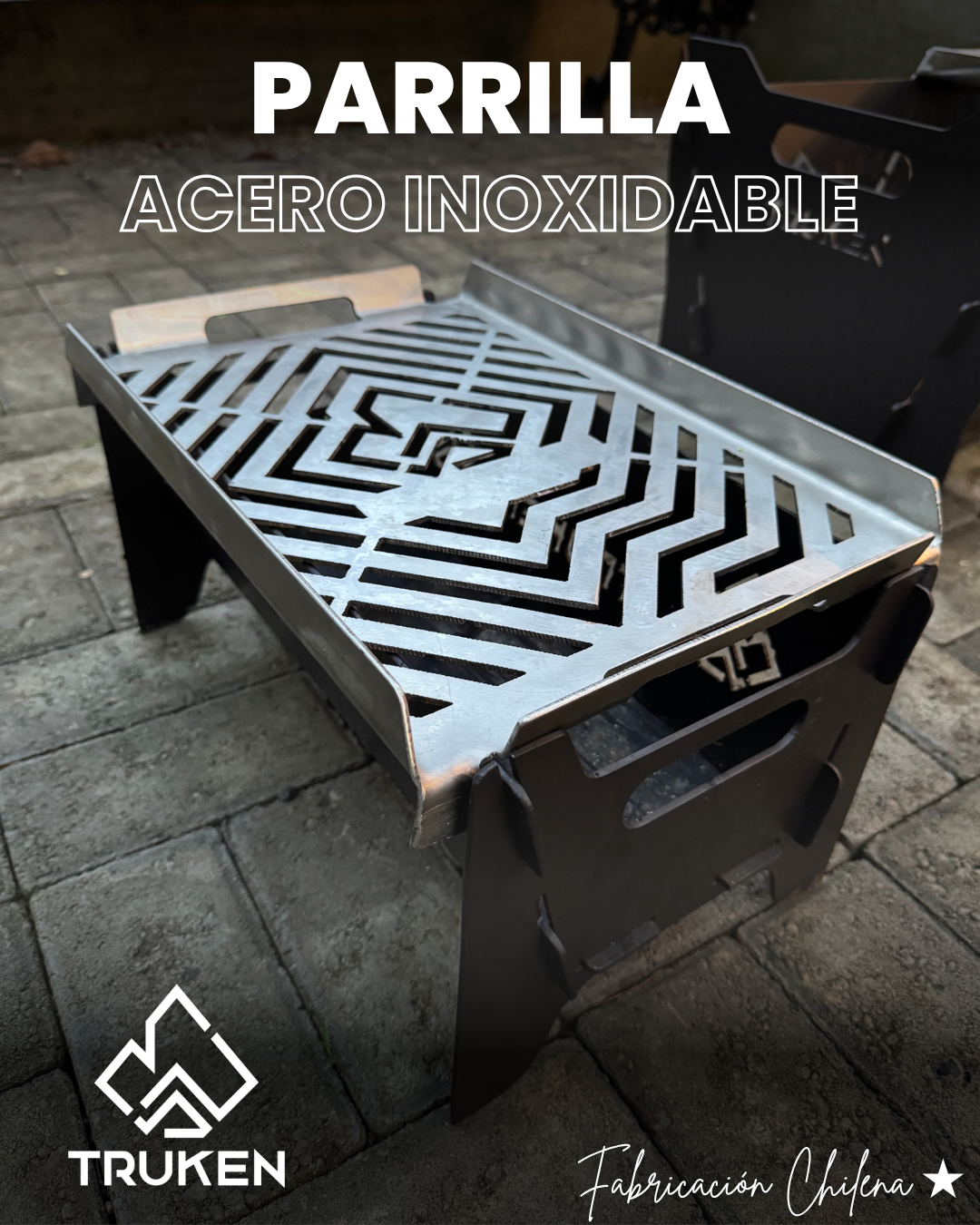 Parrilla Truken Acero Inoxidable