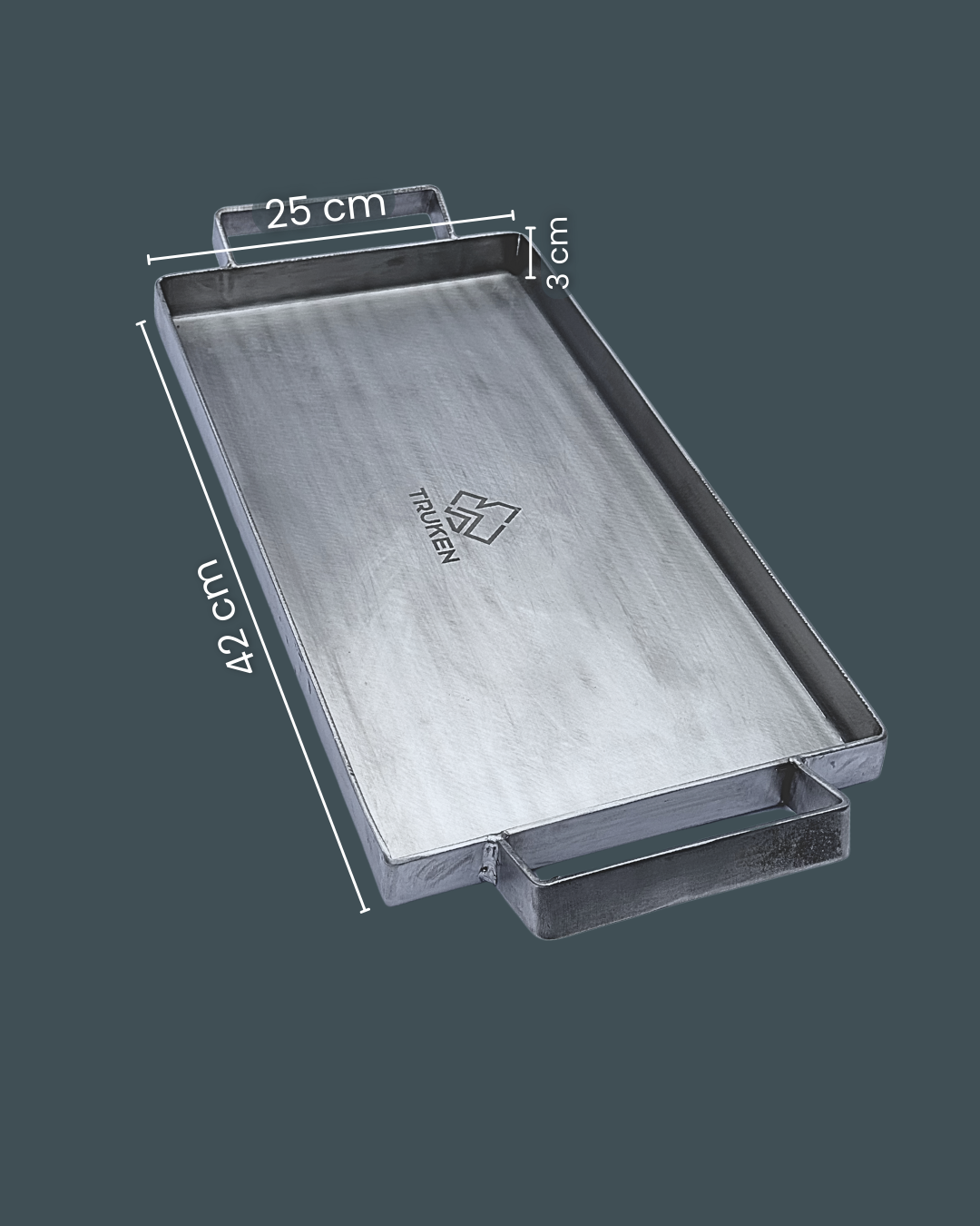 Plancha Churrasquera Acero Inoxidable