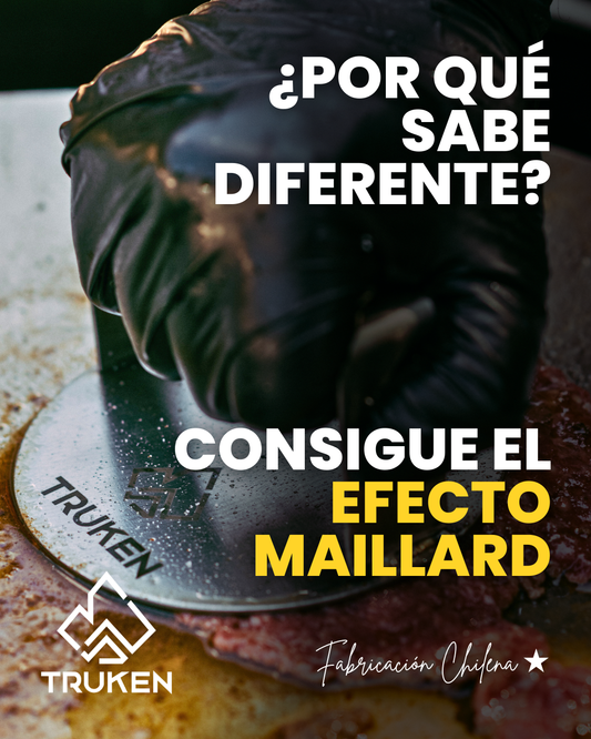 Prensa Hamburguesa Smash 4.5 Acero Inoxidable