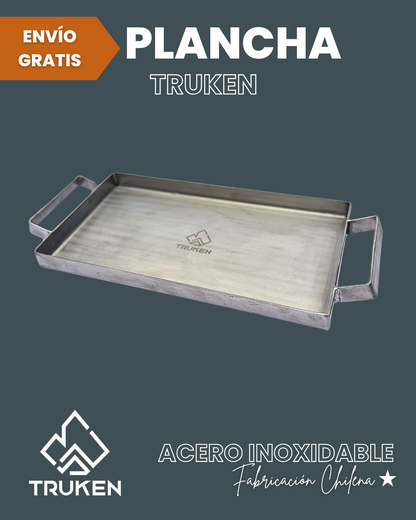 Plancha Churrasquera Acero Inoxidable