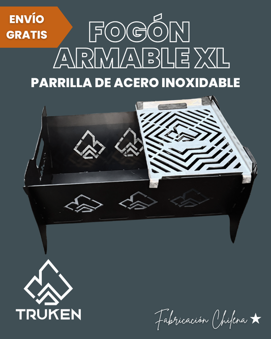 Fogón Armable XL con parrilla