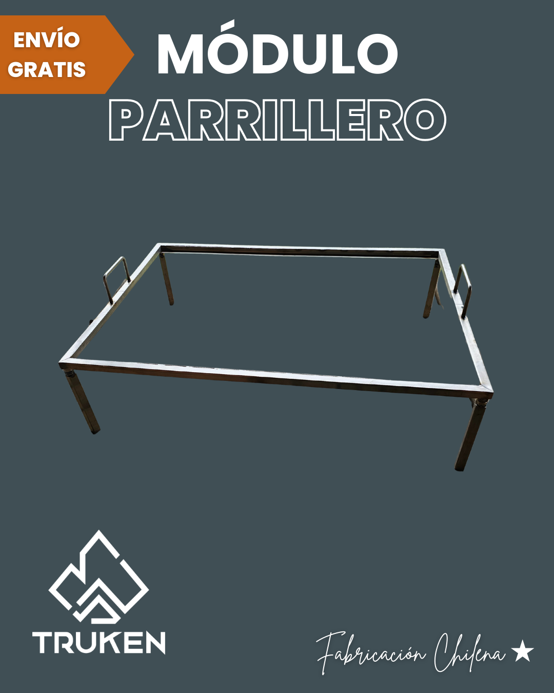 Módulo Parrillero Inoxidable