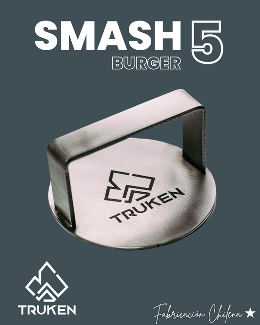 Prensa Smash Burger de acero inoxidable 5 pulgadas