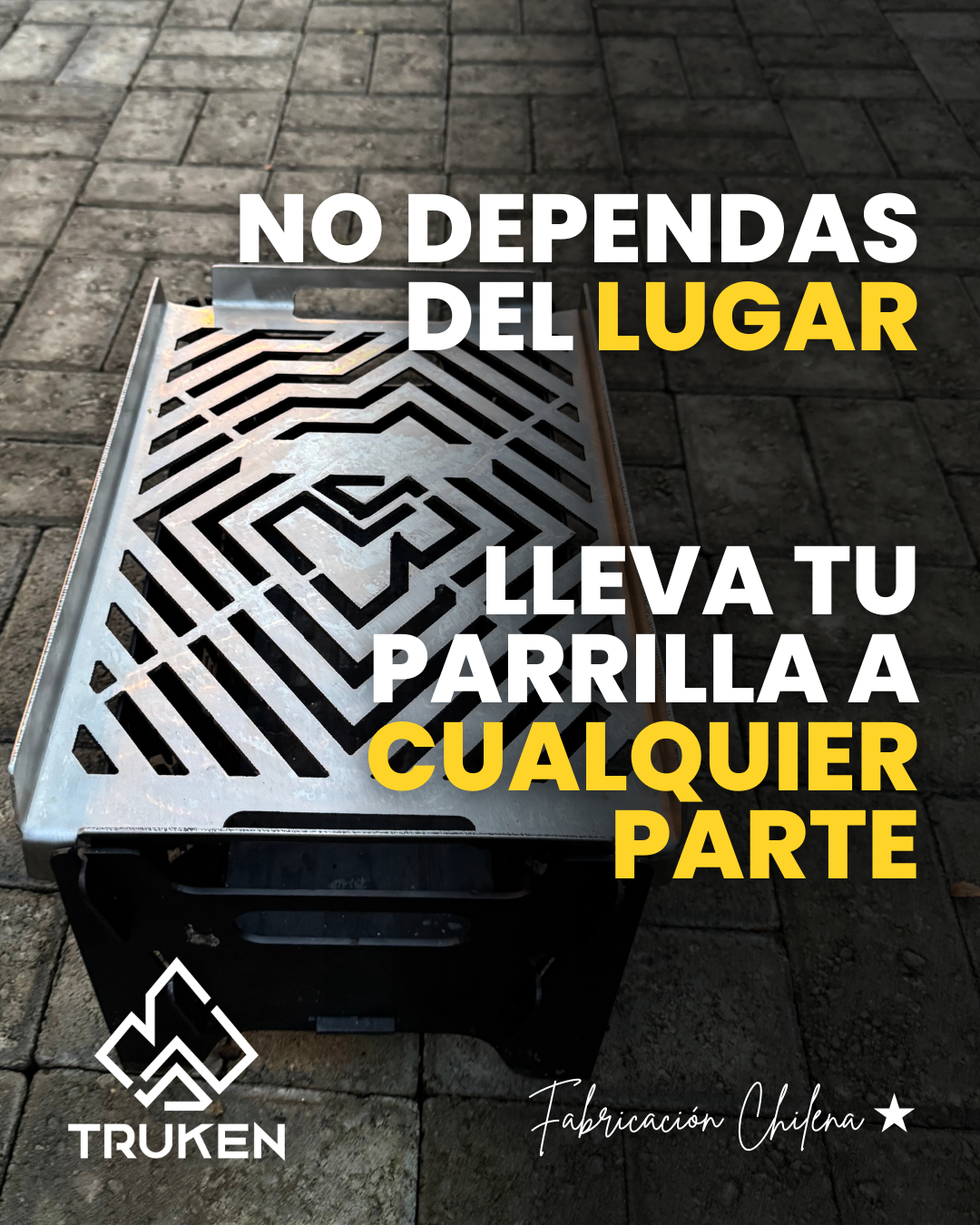 Brasero Armable con Parrilla