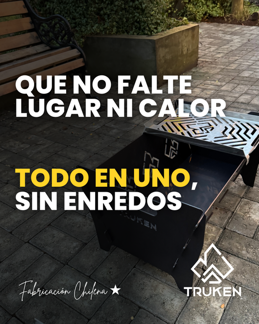 Fogón Armable XL con parrilla