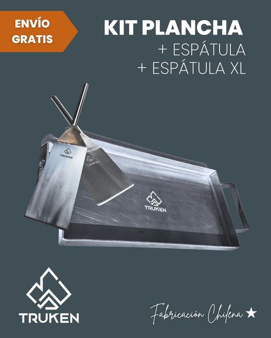 Plancha + 2 Espátulas