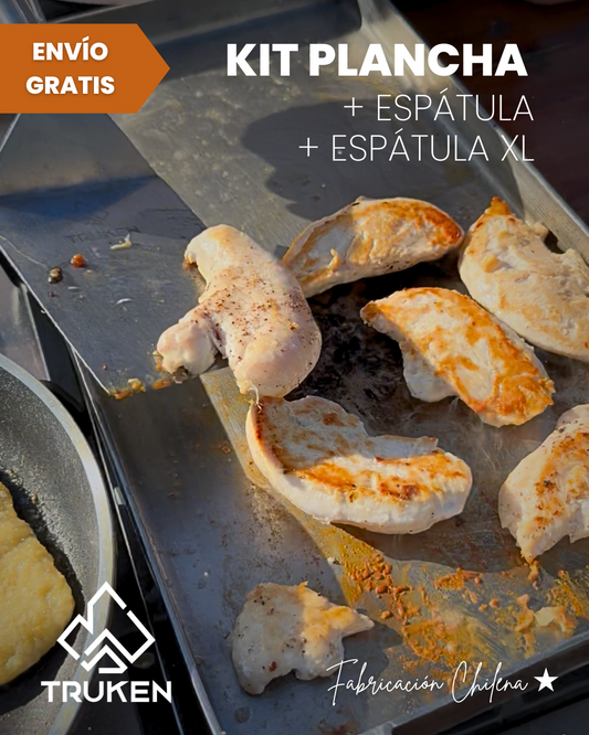Plancha + 2 Espátulas