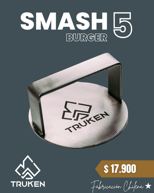 Prensa Smash Burger de acero inoxidable 5 pulgadas
