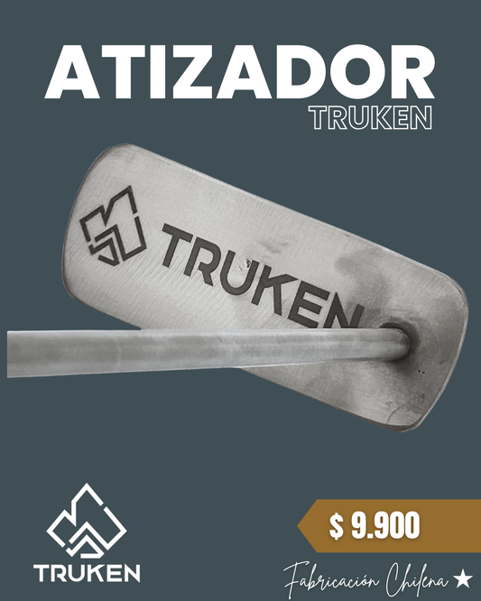 Atizador de Acero Inoxidable para Brasas - Truken