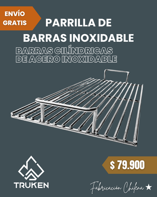 Parrilla de Barras Acero Inoxidable