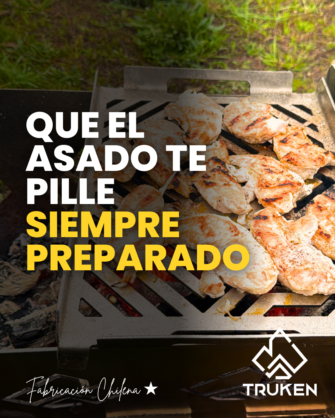 Parrilla Truken Acero Inoxidable