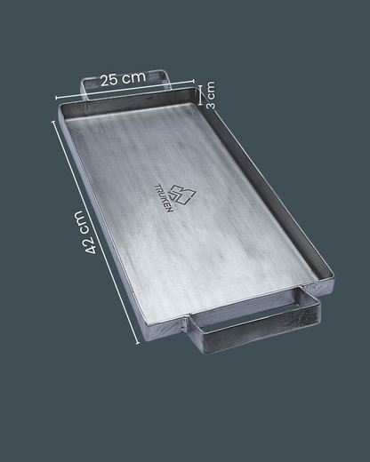 Plancha Churrasquera Acero Inoxidable